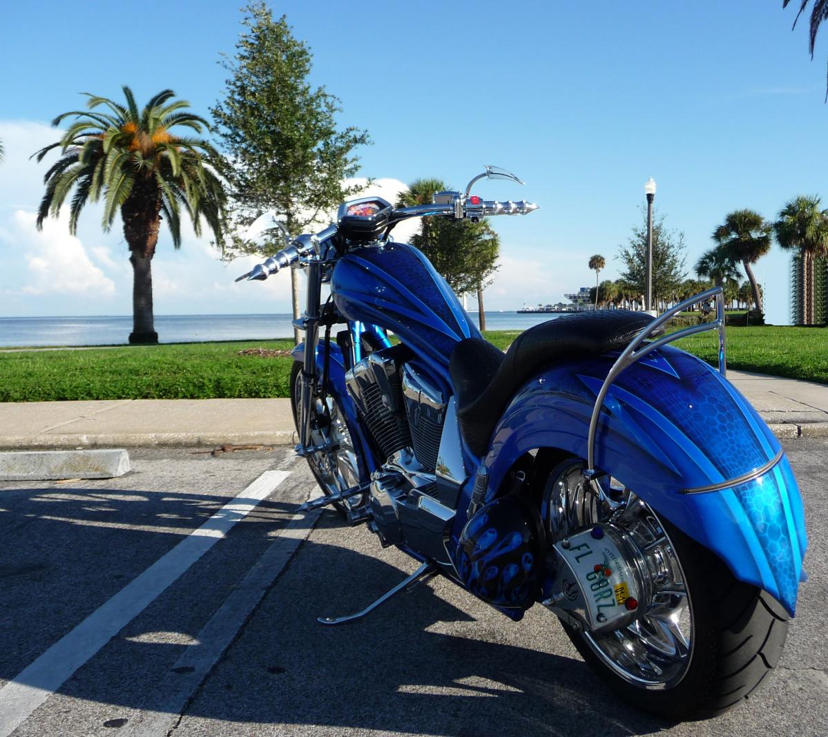 Low and mean honda fury hotsell