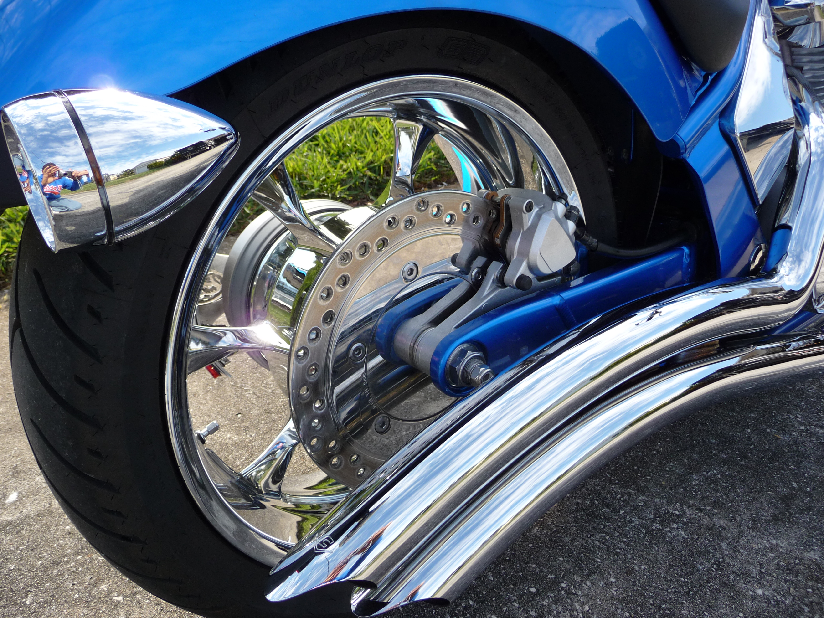 Rear tire size honda fury #5